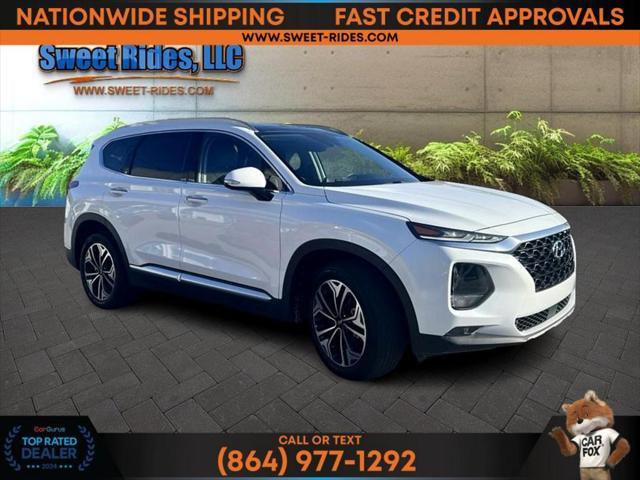 used 2019 Hyundai Santa Fe car, priced at $24,900