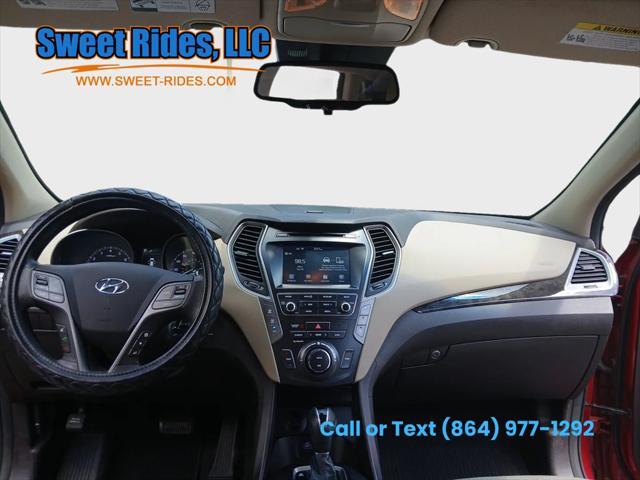 used 2017 Hyundai Santa Fe car, priced at $7,995