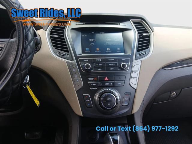 used 2017 Hyundai Santa Fe car, priced at $7,995