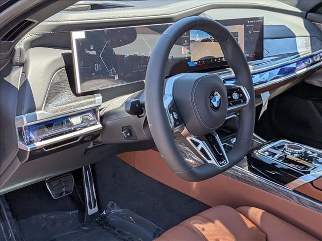 new 2025 BMW 740 car, priced at $106,825
