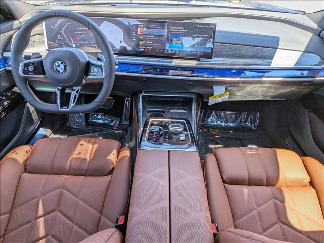 new 2025 BMW 740 car, priced at $106,825