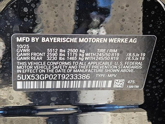 new 2026 BMW X3 car, priced at $53,925