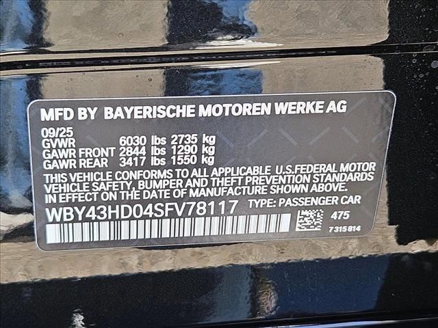 new 2025 BMW i4 Gran Coupe car, priced at $68,625