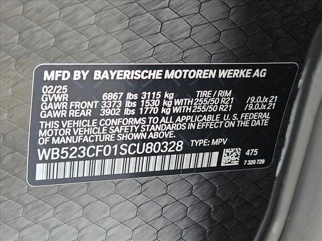 new 2025 BMW iX car, priced at $95,825