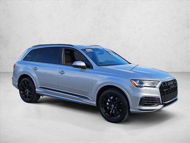 used 2021 Audi Q7 car, priced at $35,100