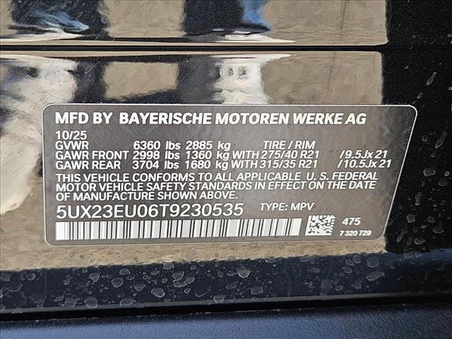 new 2026 BMW X5 car, priced at $77,650