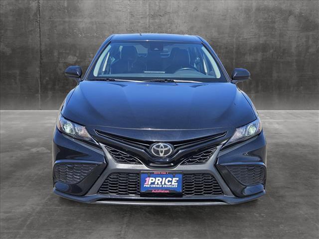 used 2021 Toyota Camry car, priced at $22,440