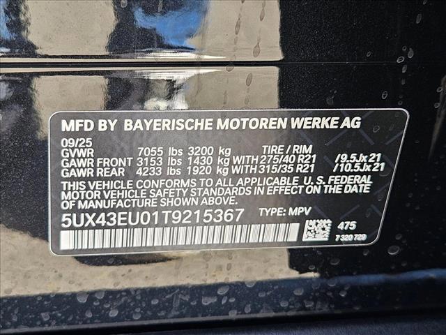 new 2026 BMW X5 PHEV car, priced at $80,850