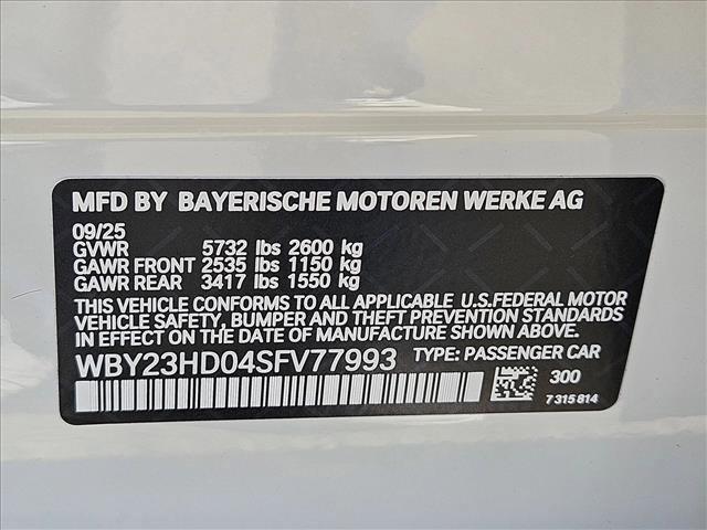 new 2025 BMW i4 Gran Coupe car, priced at $59,525