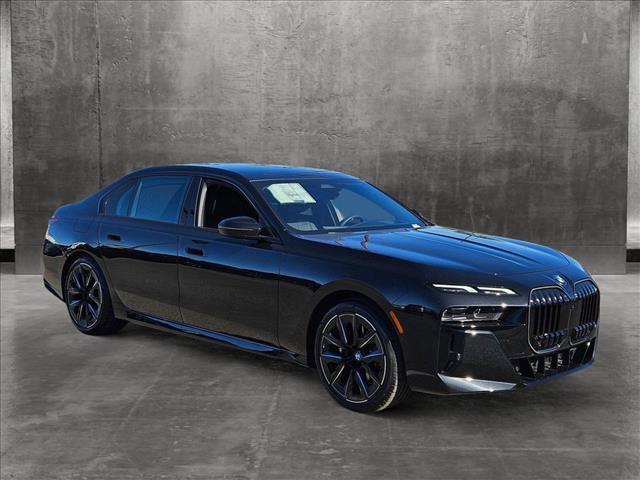 new 2025 BMW 740 car, priced at $101,500