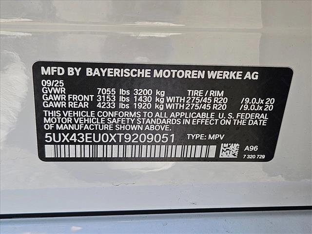 new 2026 BMW X5 PHEV car, priced at $82,800