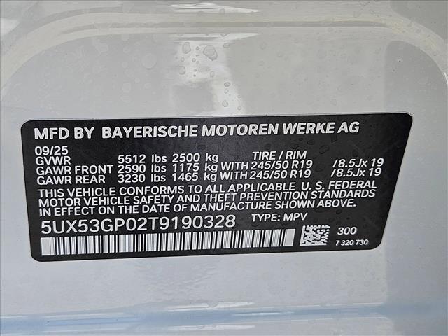 new 2026 BMW X3 car, priced at $56,725