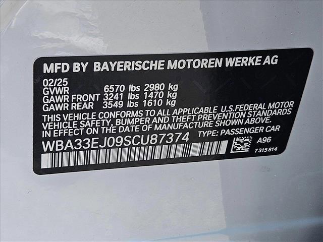 new 2025 BMW 760 car, priced at $134,675