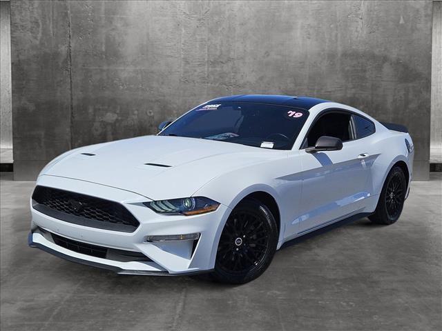 used 2019 Ford Mustang car, priced at $21,494