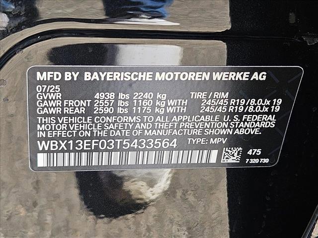 new 2026 BMW X1 car, priced at $57,340