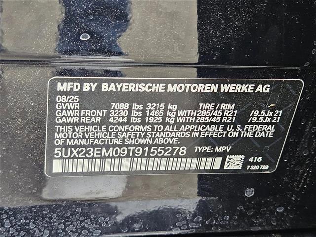 new 2026 BMW X7 car, priced at $95,425