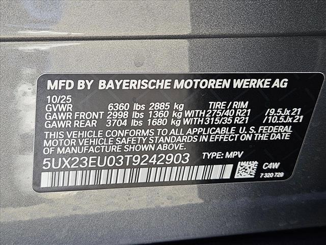 new 2026 BMW X5 car, priced at $77,100