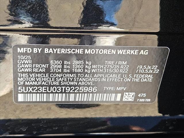 new 2026 BMW X5 car, priced at $80,300