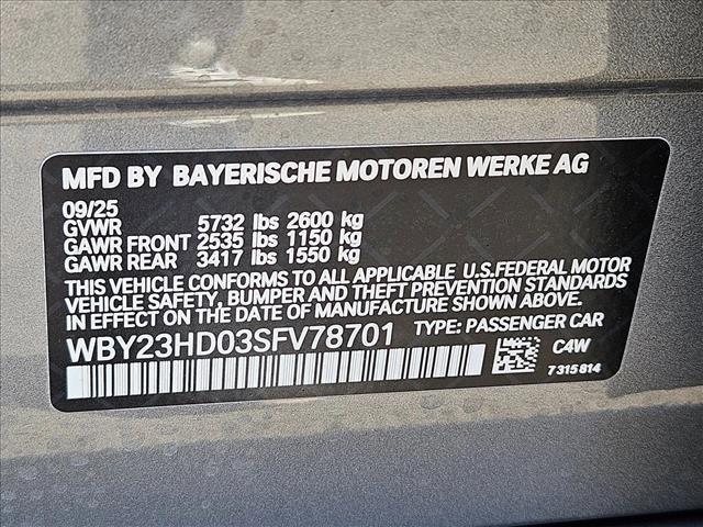 new 2025 BMW i4 Gran Coupe car, priced at $61,725