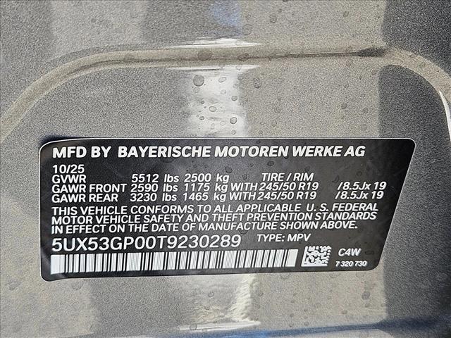 new 2026 BMW X3 car, priced at $57,375