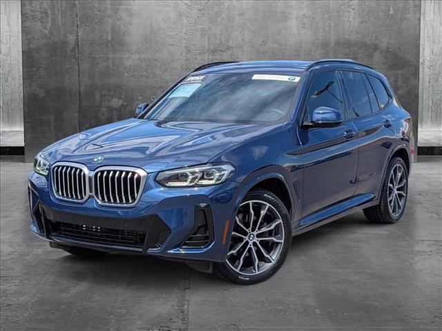 used 2022 BMW X3 car, priced at $31,553