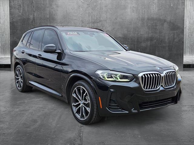 used 2022 BMW X3 car, priced at $23,278