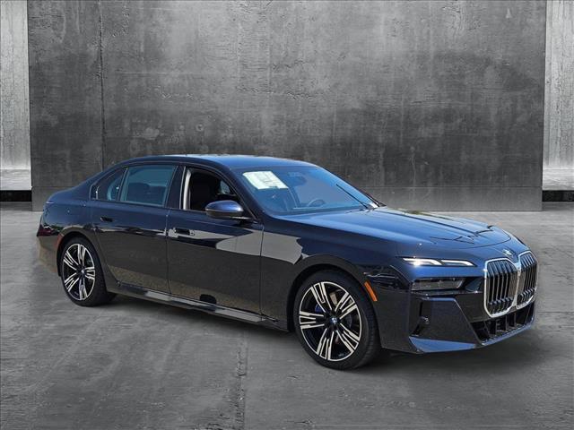 new 2025 BMW 740 car, priced at $104,575