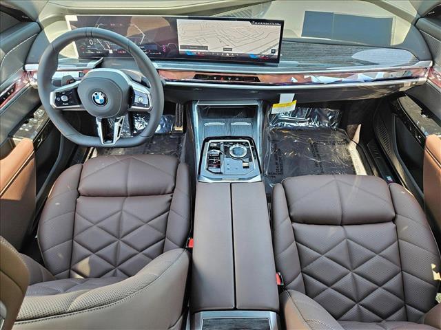 new 2025 BMW 740 car, priced at $104,575