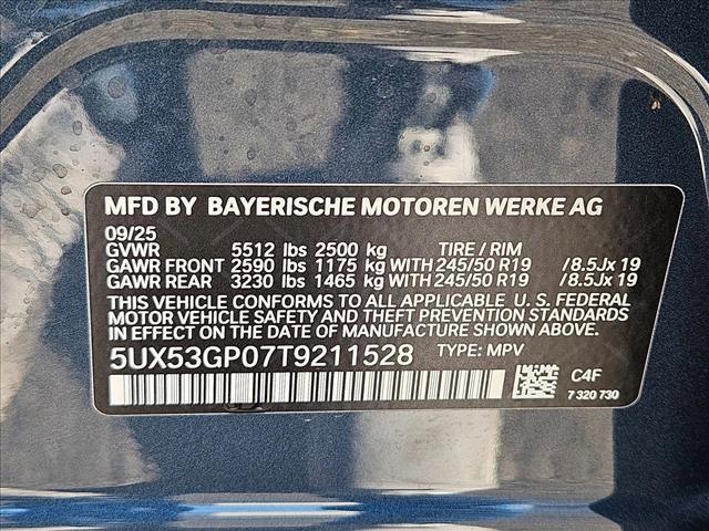 new 2026 BMW X3 car, priced at $58,375