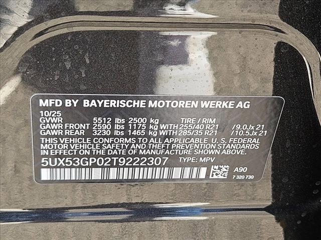 new 2026 BMW X3 car, priced at $59,025