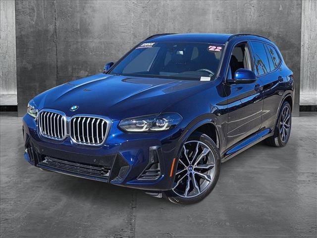 used 2022 BMW X3 car, priced at $33,987