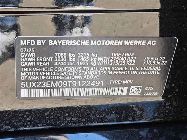 new 2026 BMW X7 car, priced at $95,065