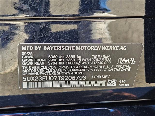 new 2026 BMW X5 car, priced at $79,400