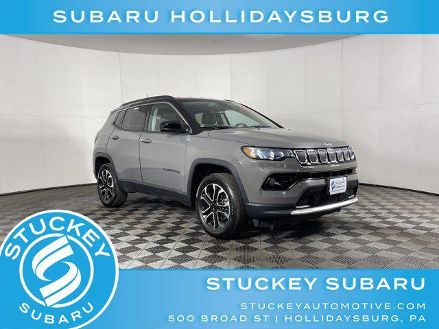 used 2022 Jeep Compass car, priced at $23,497