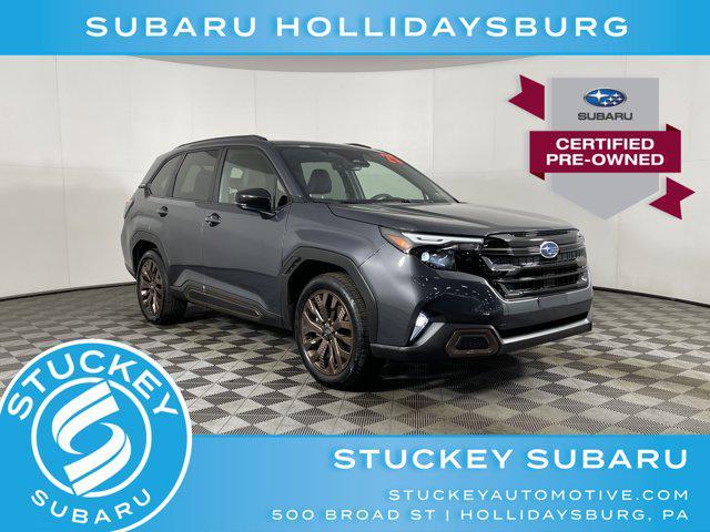 used 2025 Subaru Forester car, priced at $34,997