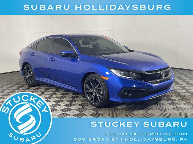 used 2019 Honda Civic car, priced at $19,997