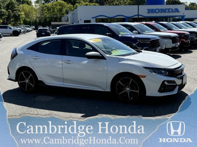 used 2021 Honda Civic car, priced at $24,500