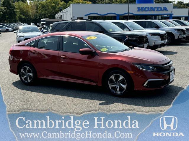 used 2021 Honda Civic car, priced at $22,000