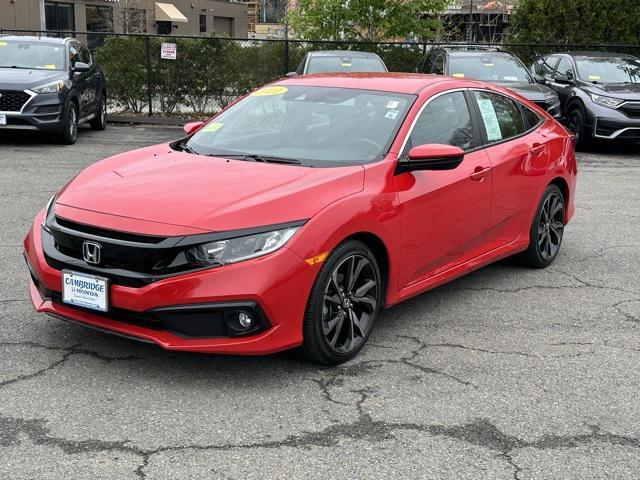used 2021 Honda Civic car, priced at $22,500