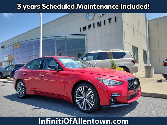 new 2024 INFINITI Q50 car, priced at $54,865