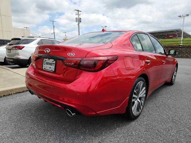 new 2024 INFINITI Q50 car, priced at $54,865