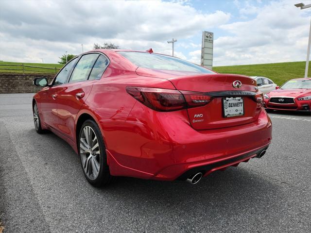 new 2024 INFINITI Q50 car, priced at $54,865