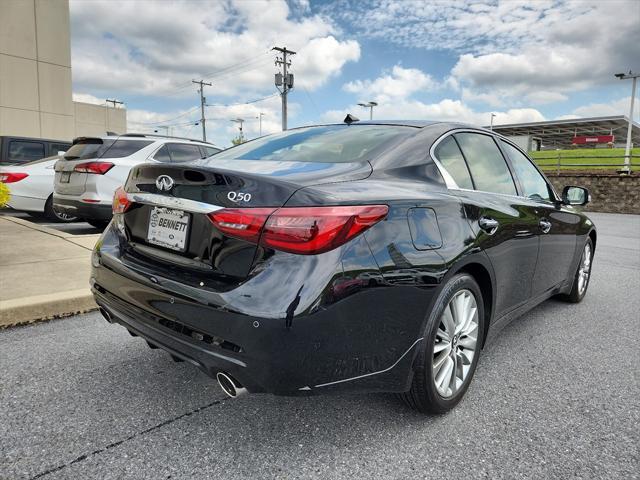 new 2024 INFINITI Q50 car, priced at $46,890