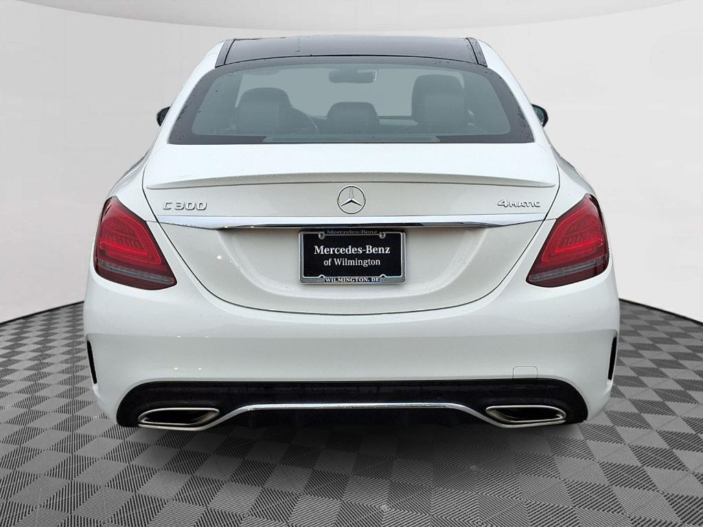 used 2021 Mercedes-Benz C-Class car, priced at $30,900