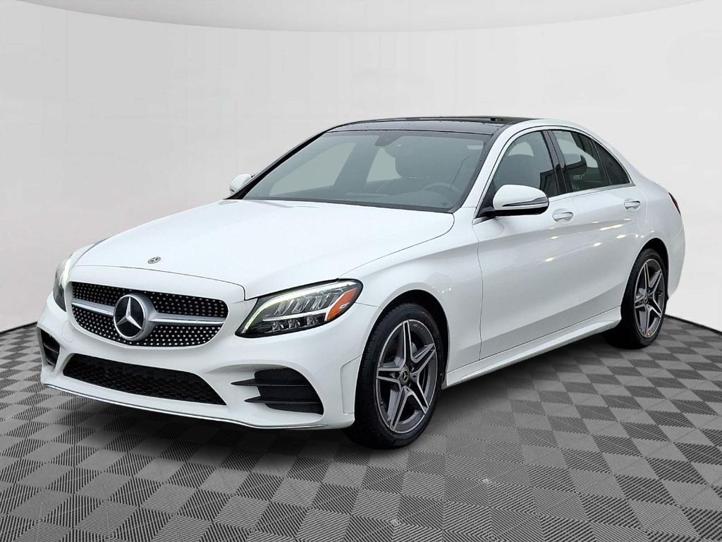 used 2021 Mercedes-Benz C-Class car, priced at $30,900