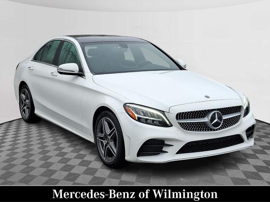 used 2021 Mercedes-Benz C-Class car, priced at $30,900