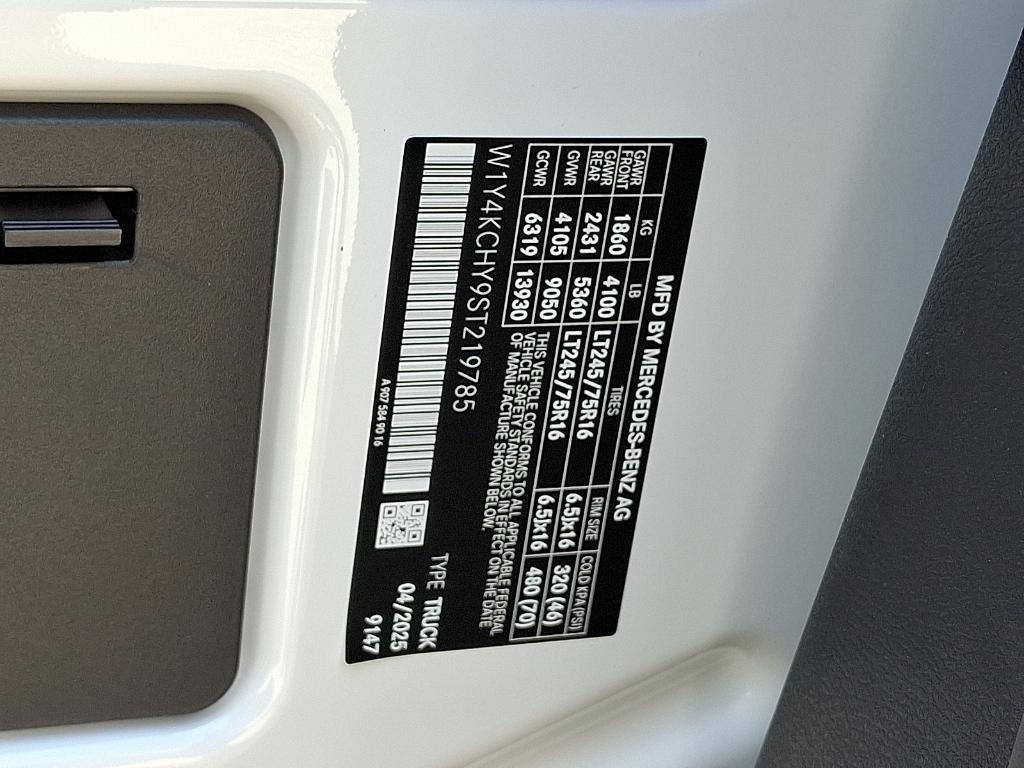 new 2025 Mercedes-Benz Sprinter 2500 car, priced at $65,241