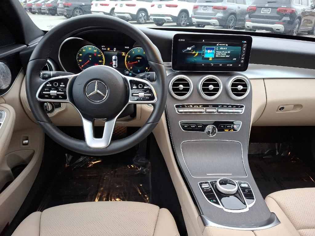 used 2021 Mercedes-Benz C-Class car, priced at $27,900