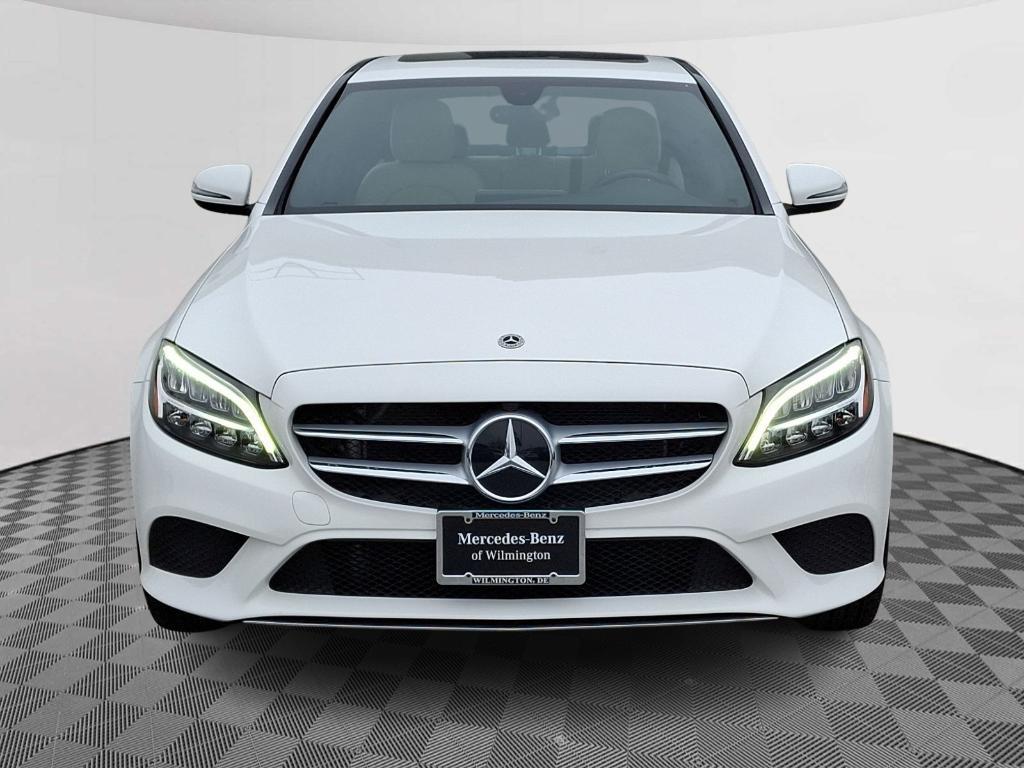 used 2021 Mercedes-Benz C-Class car, priced at $27,900