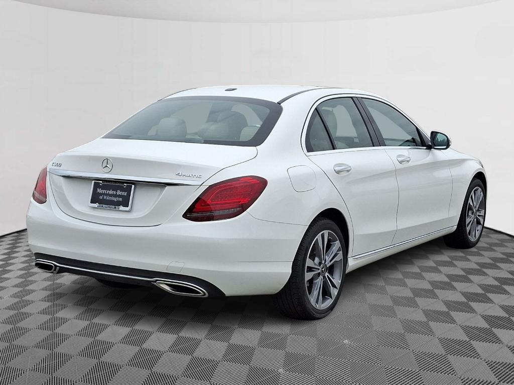 used 2021 Mercedes-Benz C-Class car, priced at $27,900